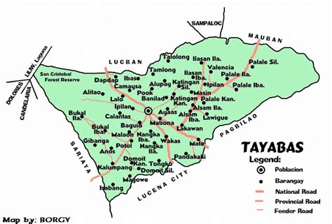 isabang tayabas|Isabang Map .